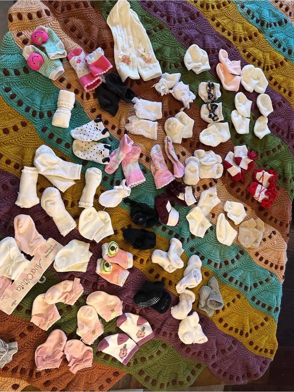 50 + Pairs of Baby to Toddler Socks